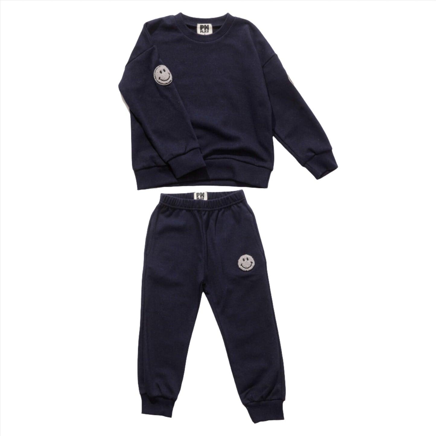 Ph Play Infant Patched Sweatshirt Set