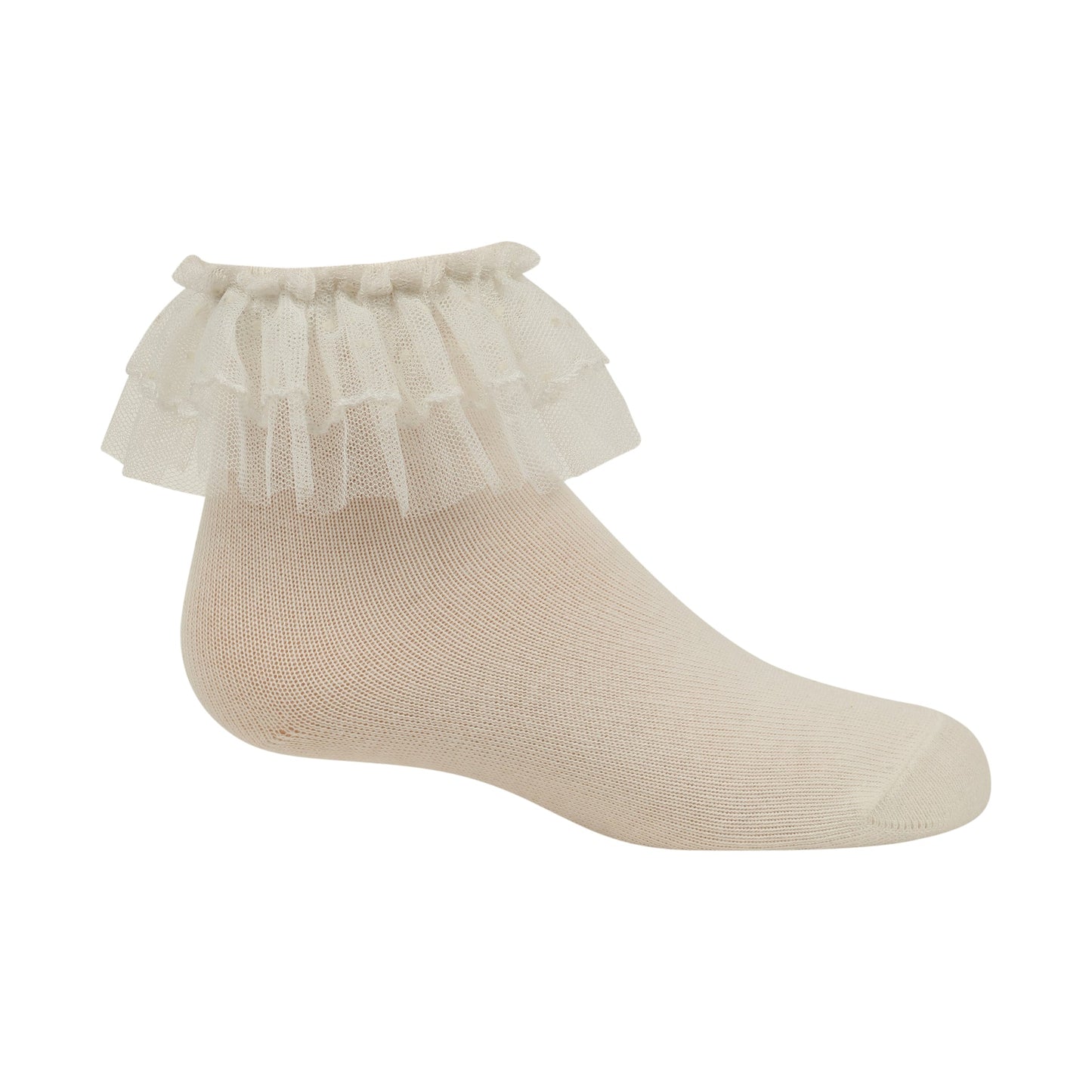 Zubii Tulle Double Ruffle