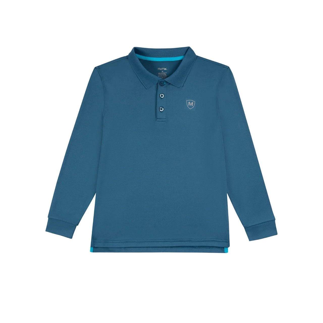 Memoi Boys Long Sleeve Polo Shirt