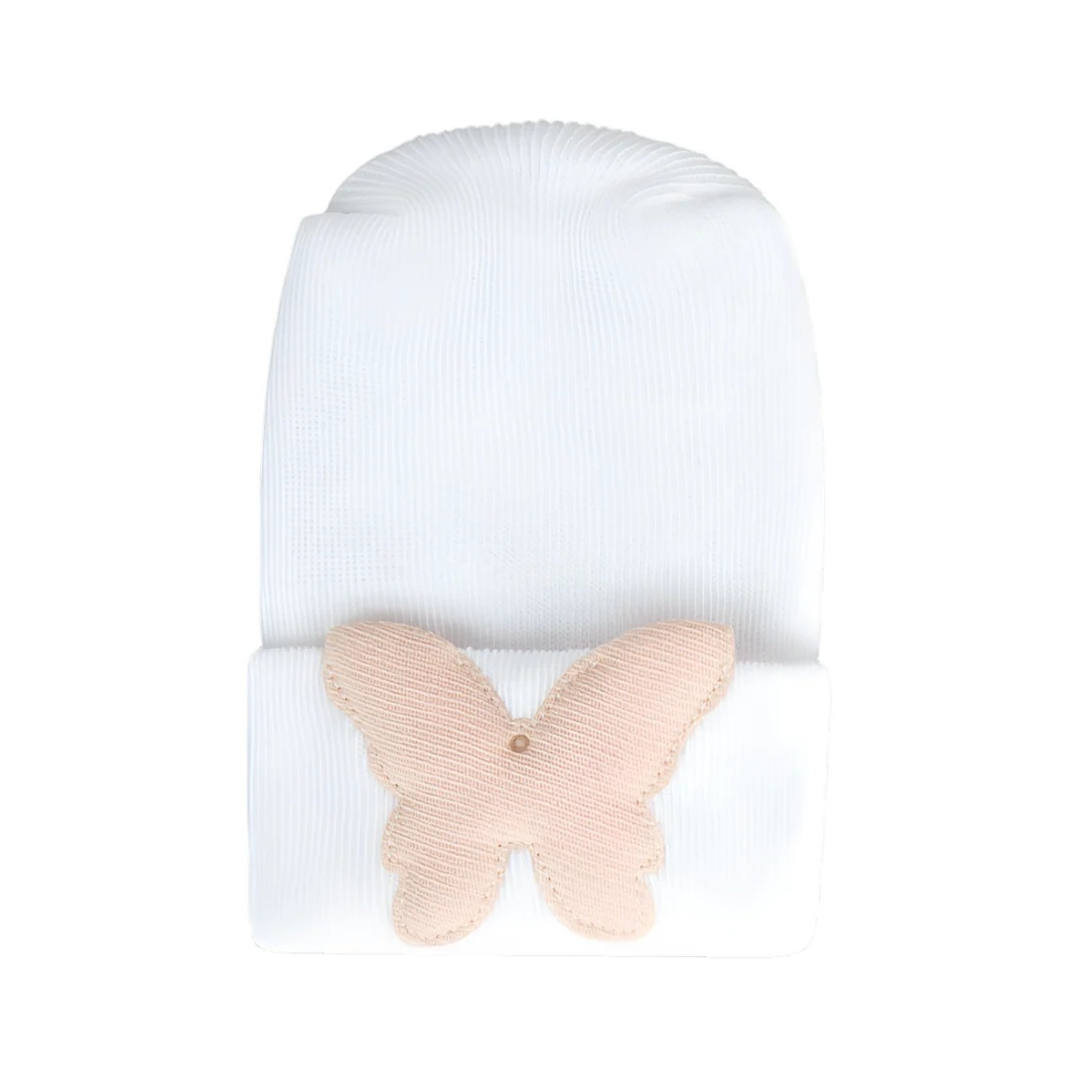 Adora Petal Hospital Hat - Linen Butterfly