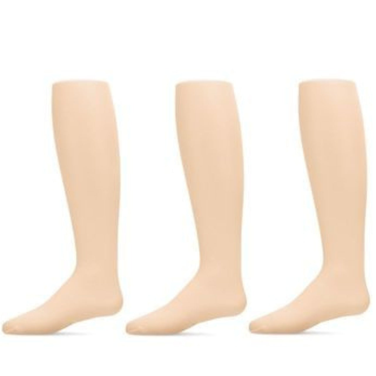 Memoi Girls 3 Pair Pack Basic Sheer 30 Denier Tights