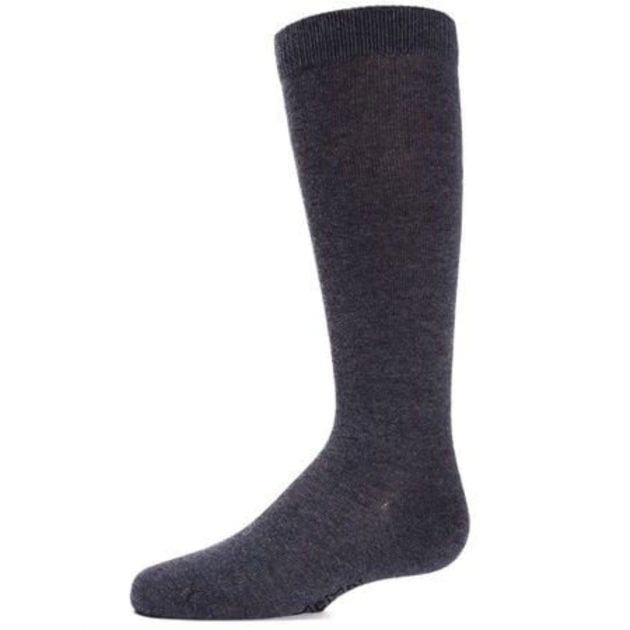 Memoi Kids Basic Cotton Blend Knee High Socks Denim