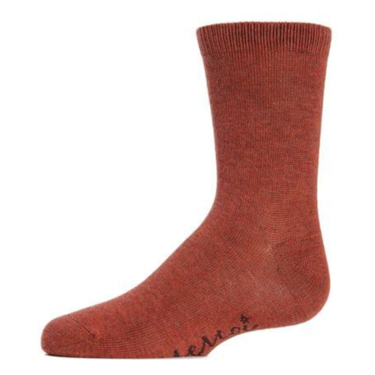 Memoi Kids Basic Cotton Blend Crew Socks - Mk-5104