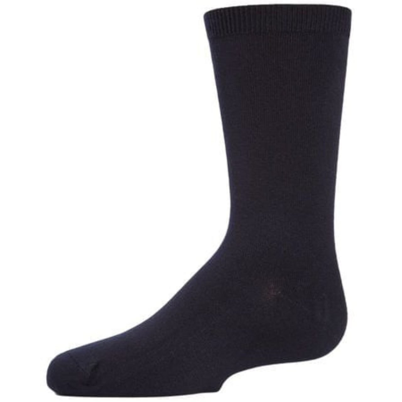 Memoi Unisex Kids Basic Modal Crew Socks