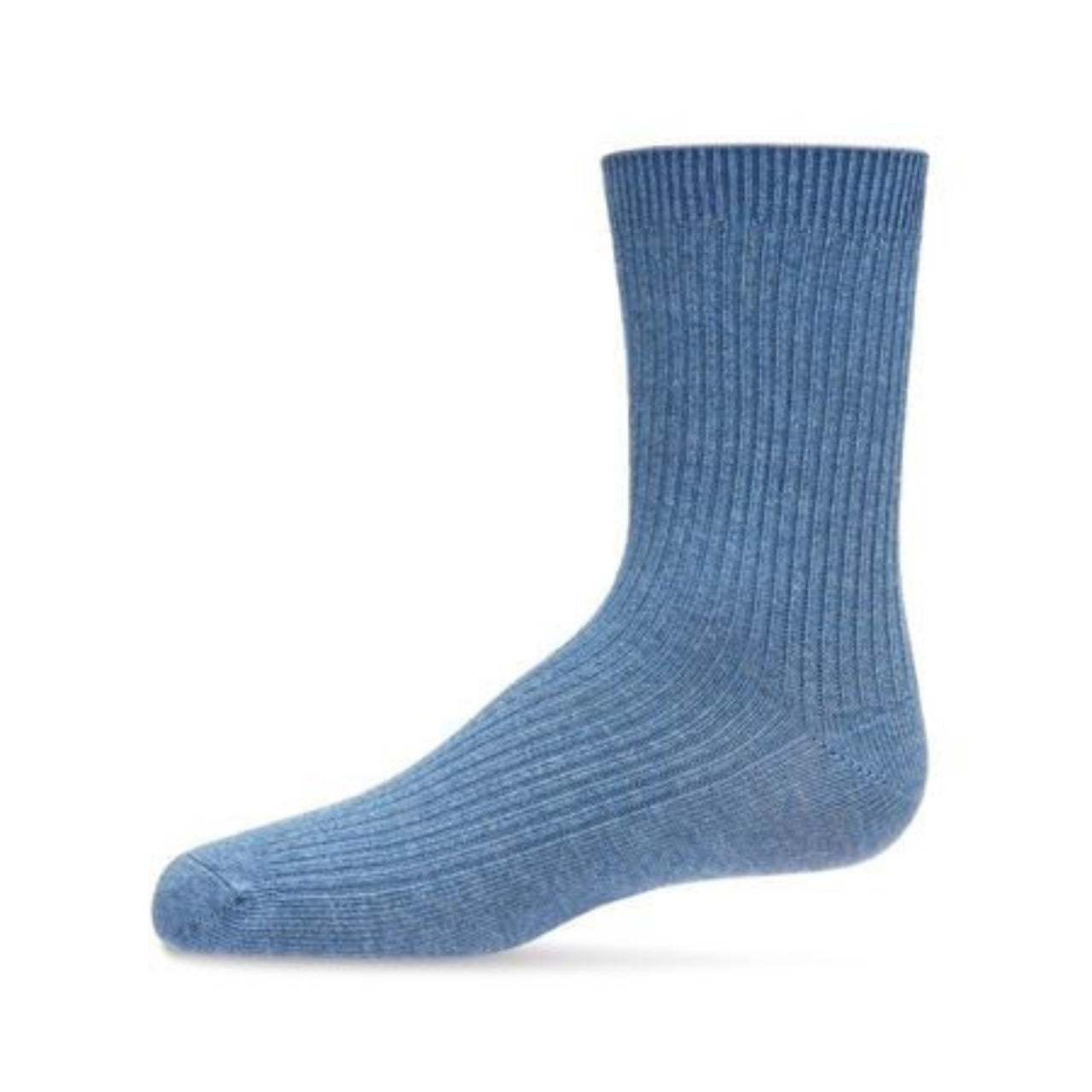 Memoi Kids Basic Cotton Blend Kids Crew Socks