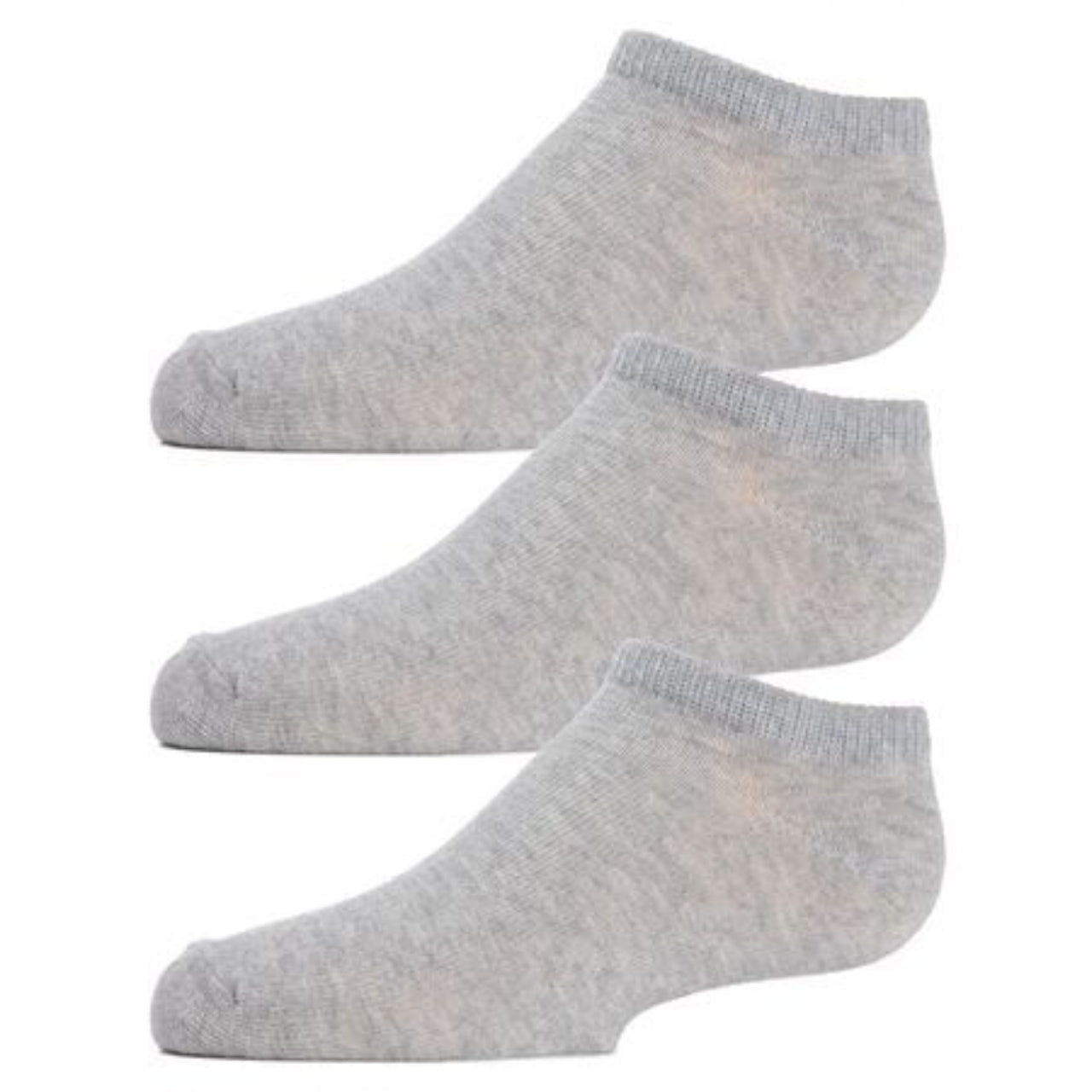 Memoi Kids Low Cut Cotton Blend Socks 3-Pack