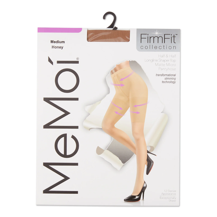 Memoi Half & Half Matte Barely There Micro Pantyhose