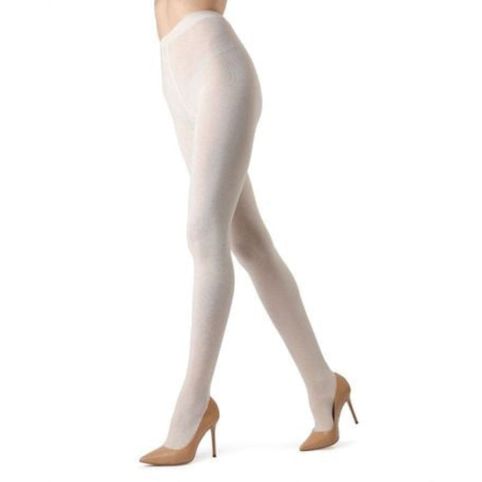 Memoi Womens Brooklyn Flat Knit Cotton Blend Sweater Tights
