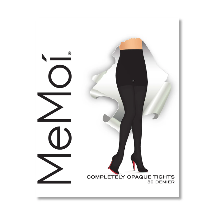 Memoi Completely Opaque Control Top Tights