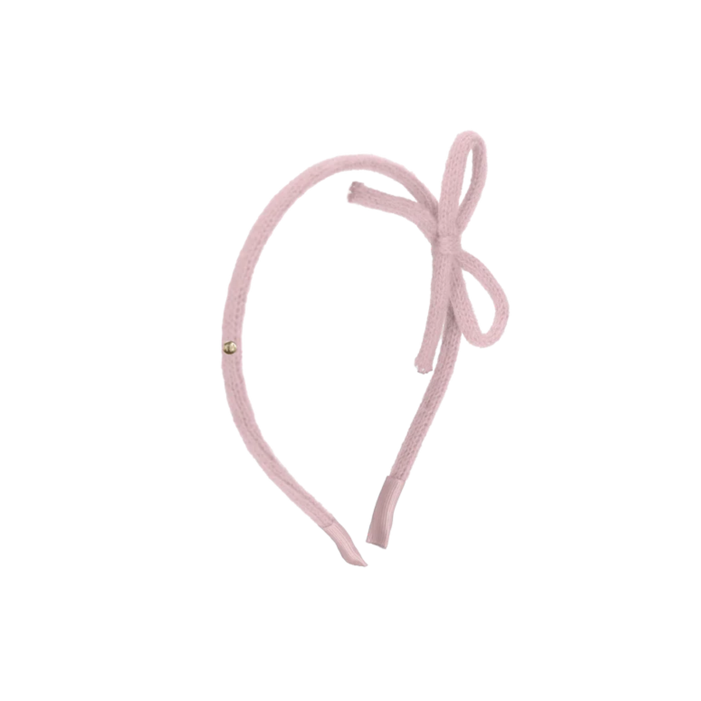 Tis Me Light Pink Knit Ribbon Collection Hard Headband