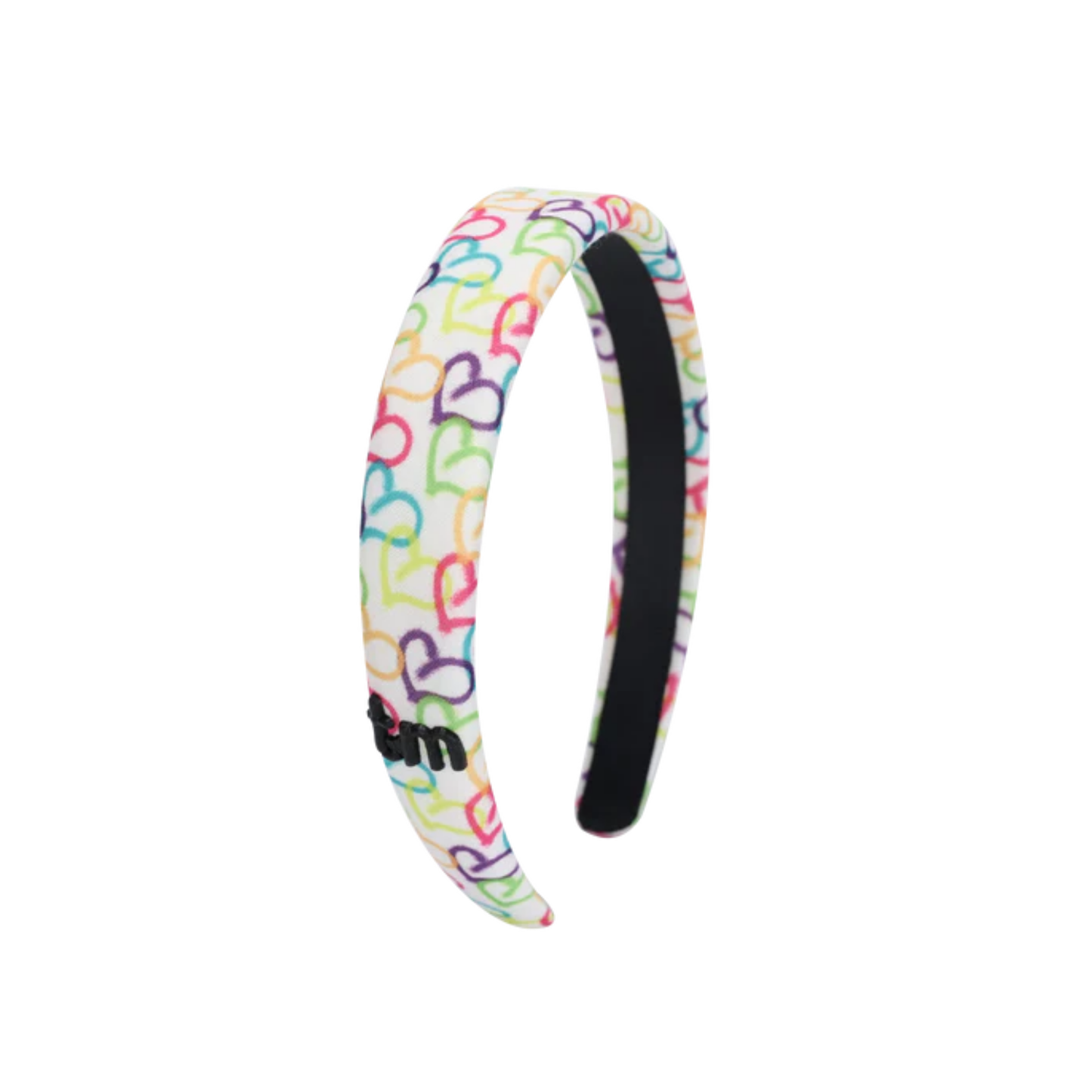 Tis Me Heart Heart And Splatter Printed Collection Hard Headband