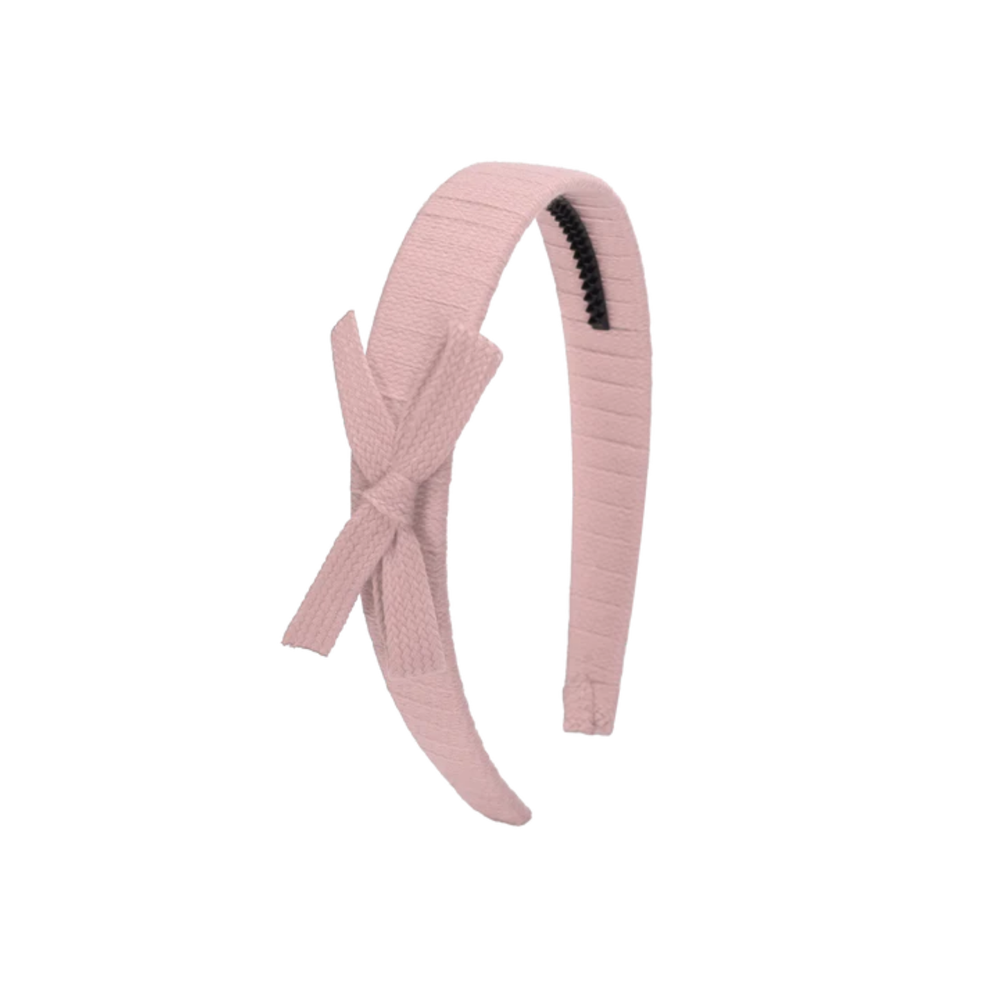 Tis Me Pink Woven Ribbon Hard Headband