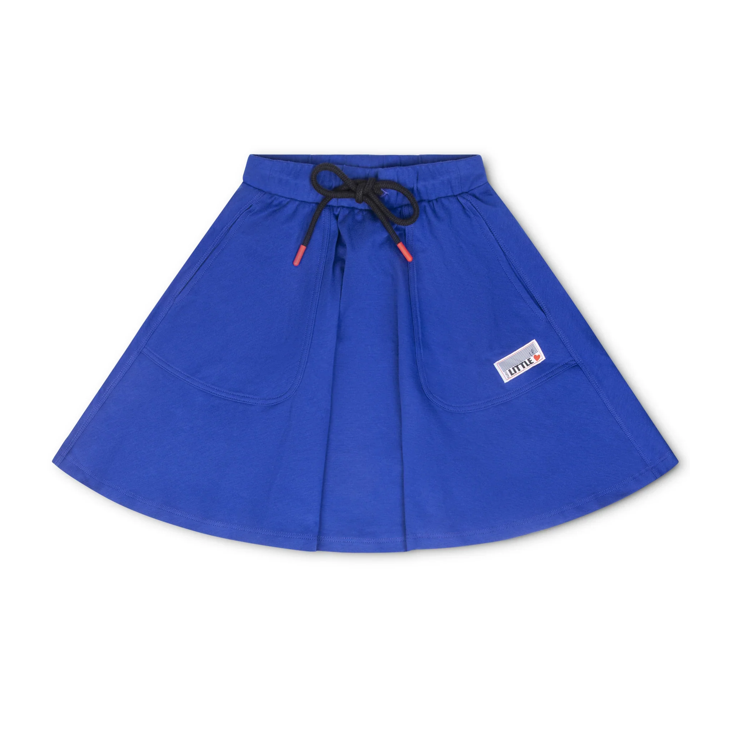 Little Parni Royal Blue Varsity Short Skirt