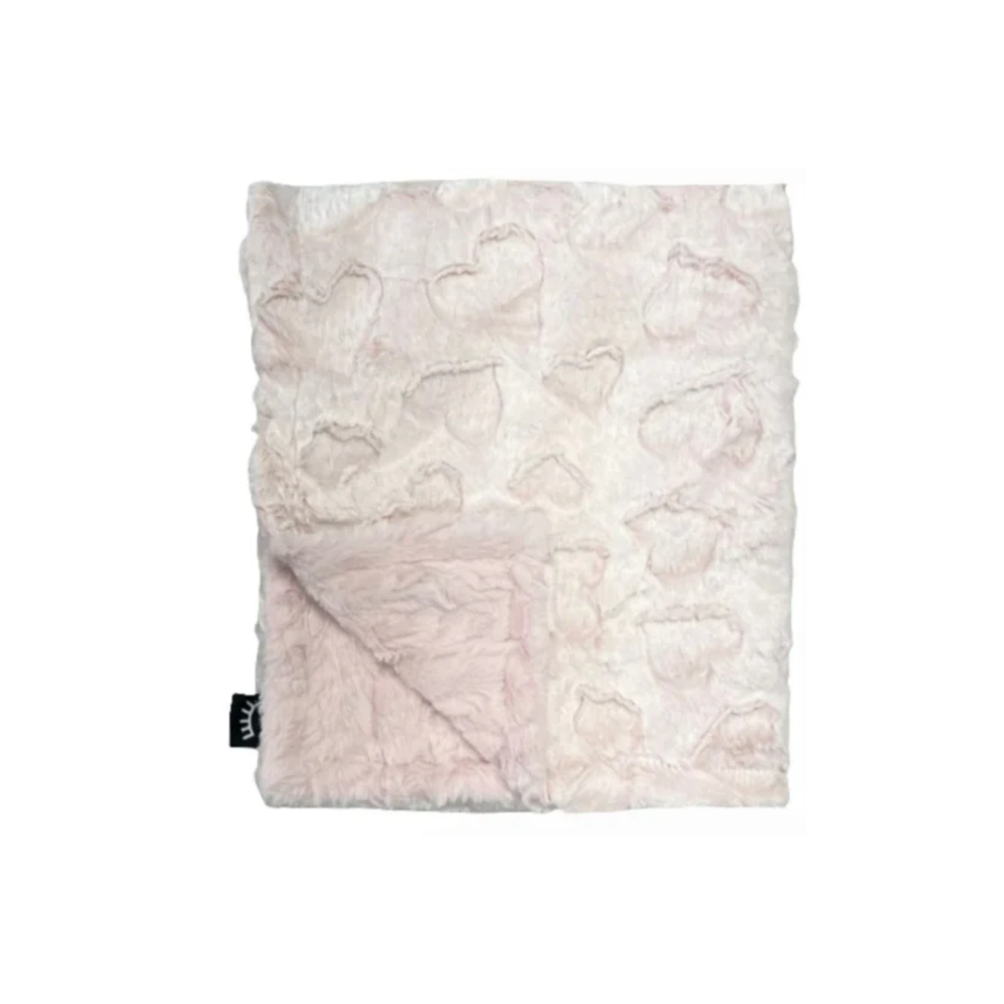 Winx And Blinx Frosted Hearts Minky Blanket