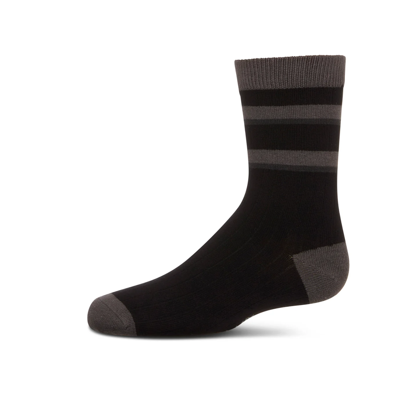 Memoi Top Tonal Stripe Boys Sock - MK-190
