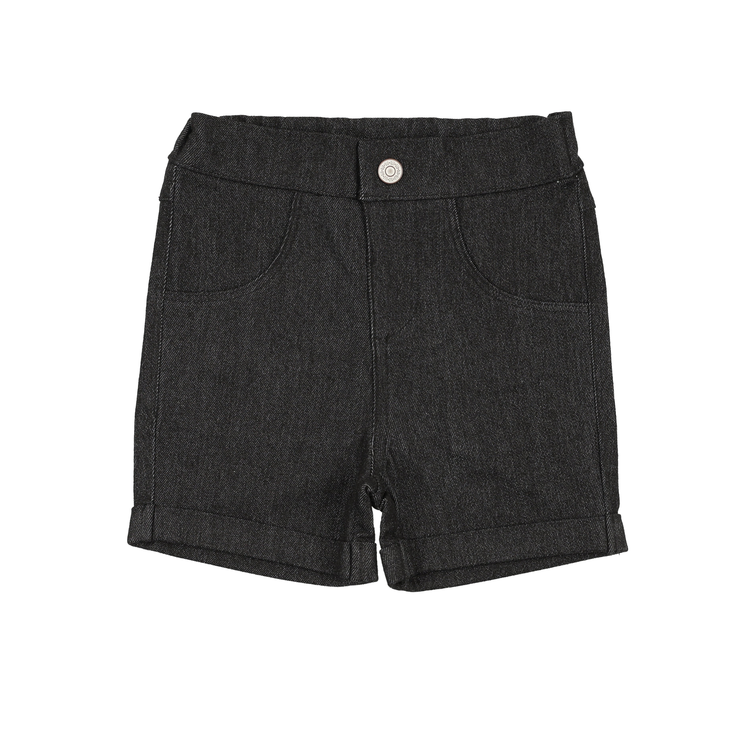 Lil Legs Black Denim Weekday Shorts
