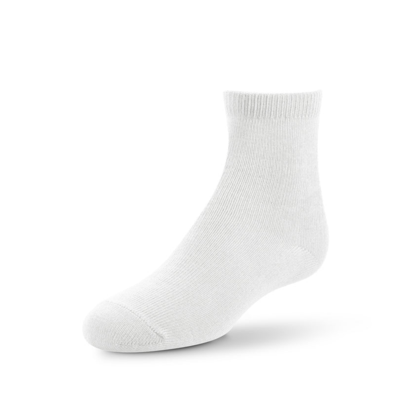 Zubii 5 White Crew Socks