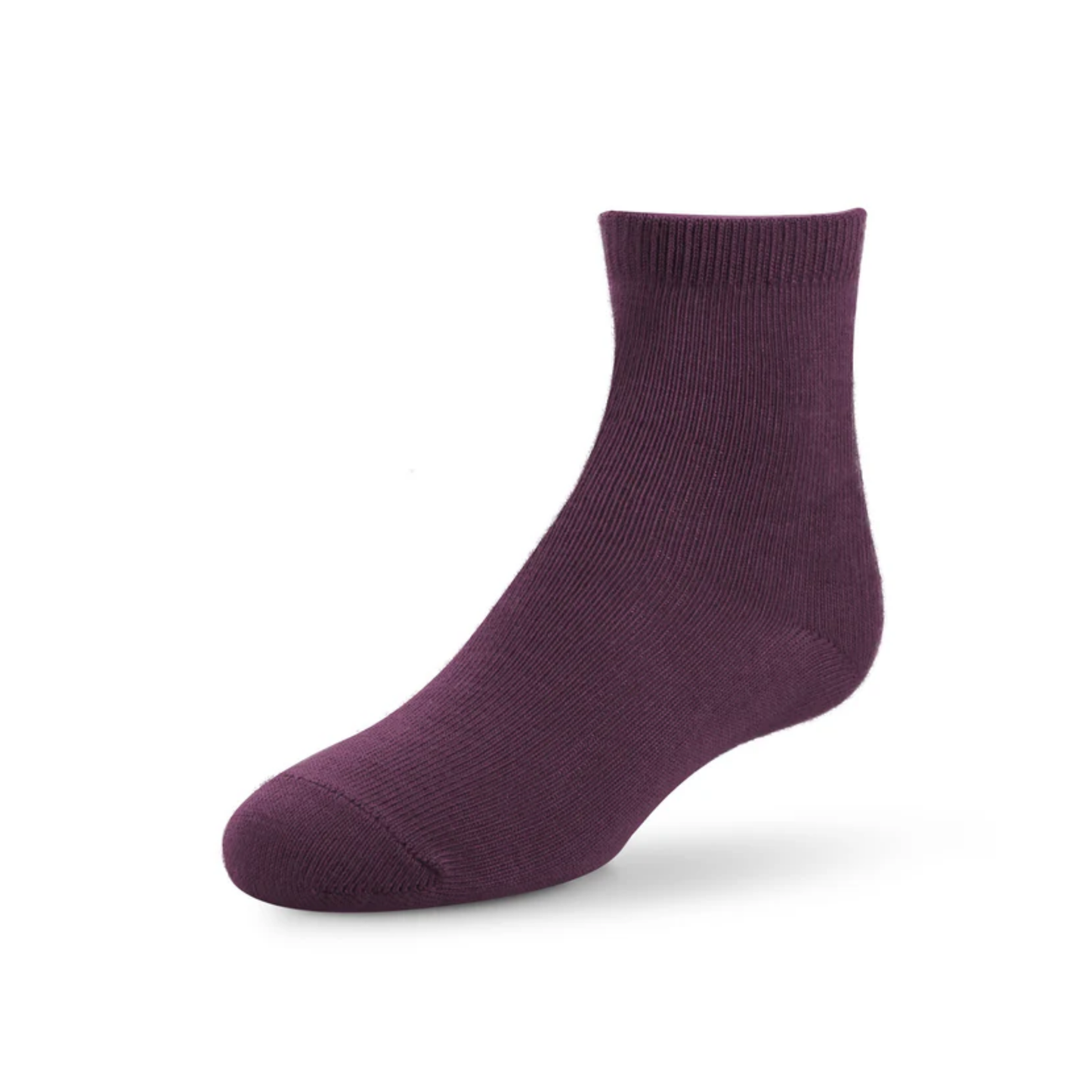Zubii 337 Plum Crew Socks