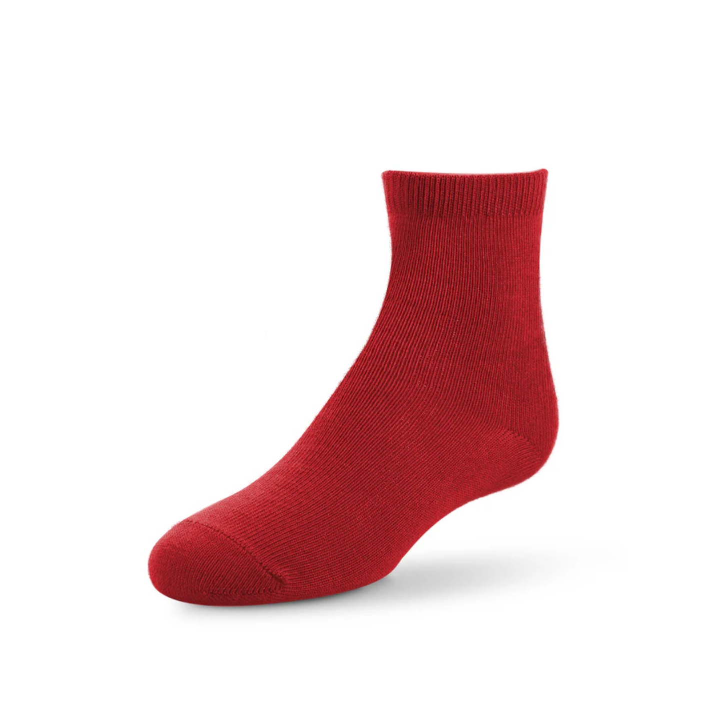 Zubii 28 Brick Red Crew Socks