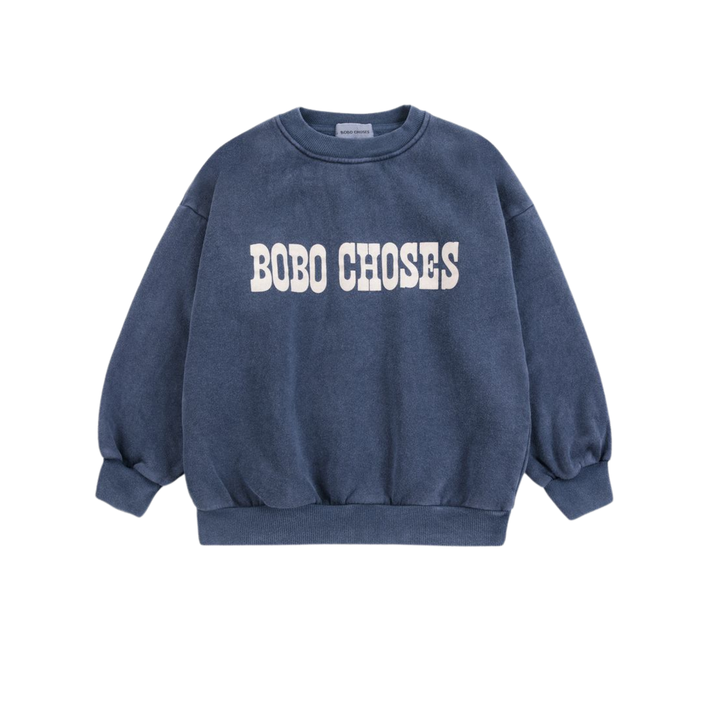 Bobo Choses Midnight Blue Pop Long Sleeve Sweatshirt