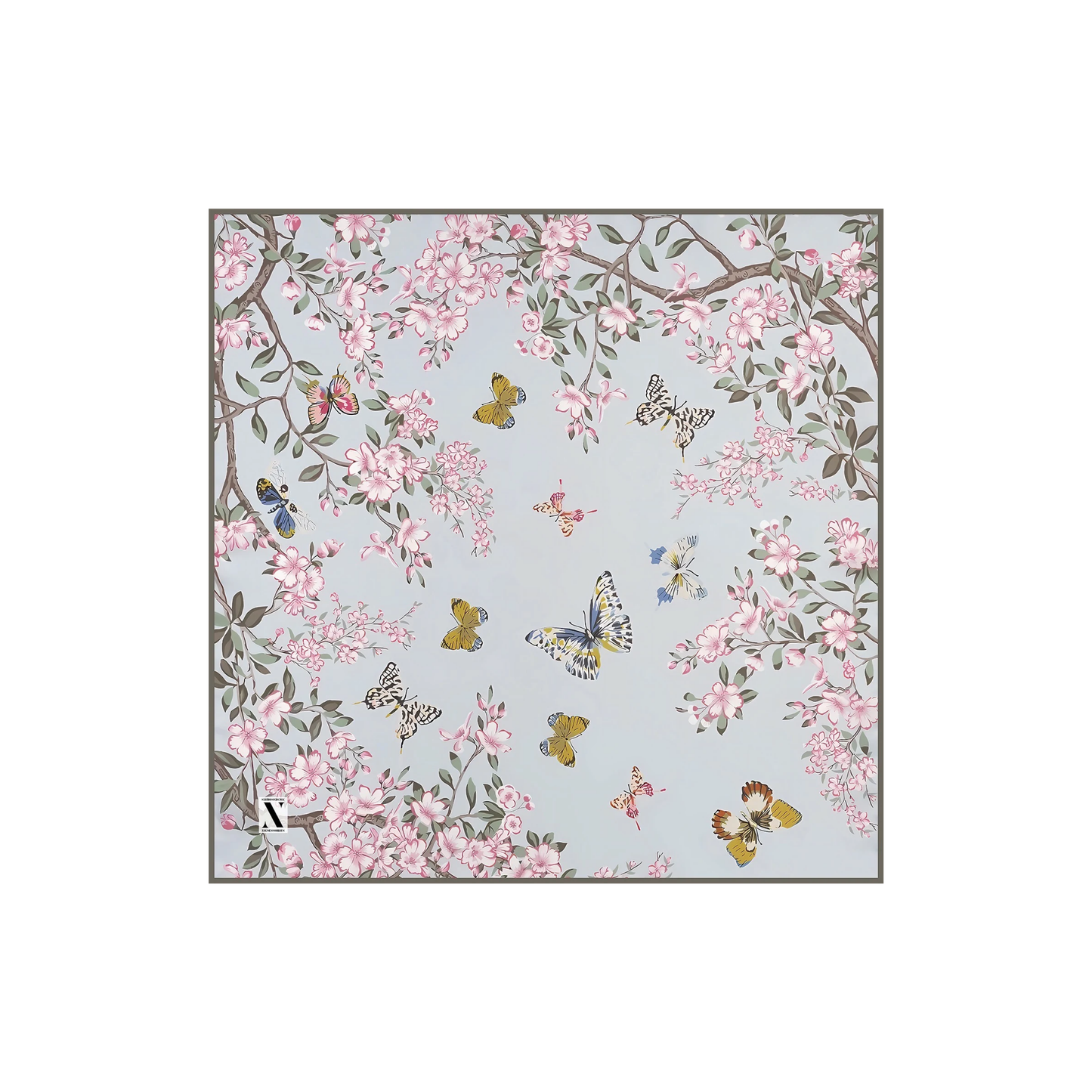 Nicsessories Butterfly Blossom Headscarf