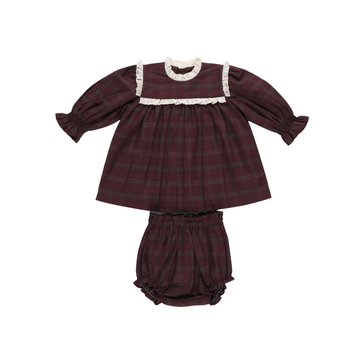 Early Sunday Plum Lottie Matching Bloomer Set