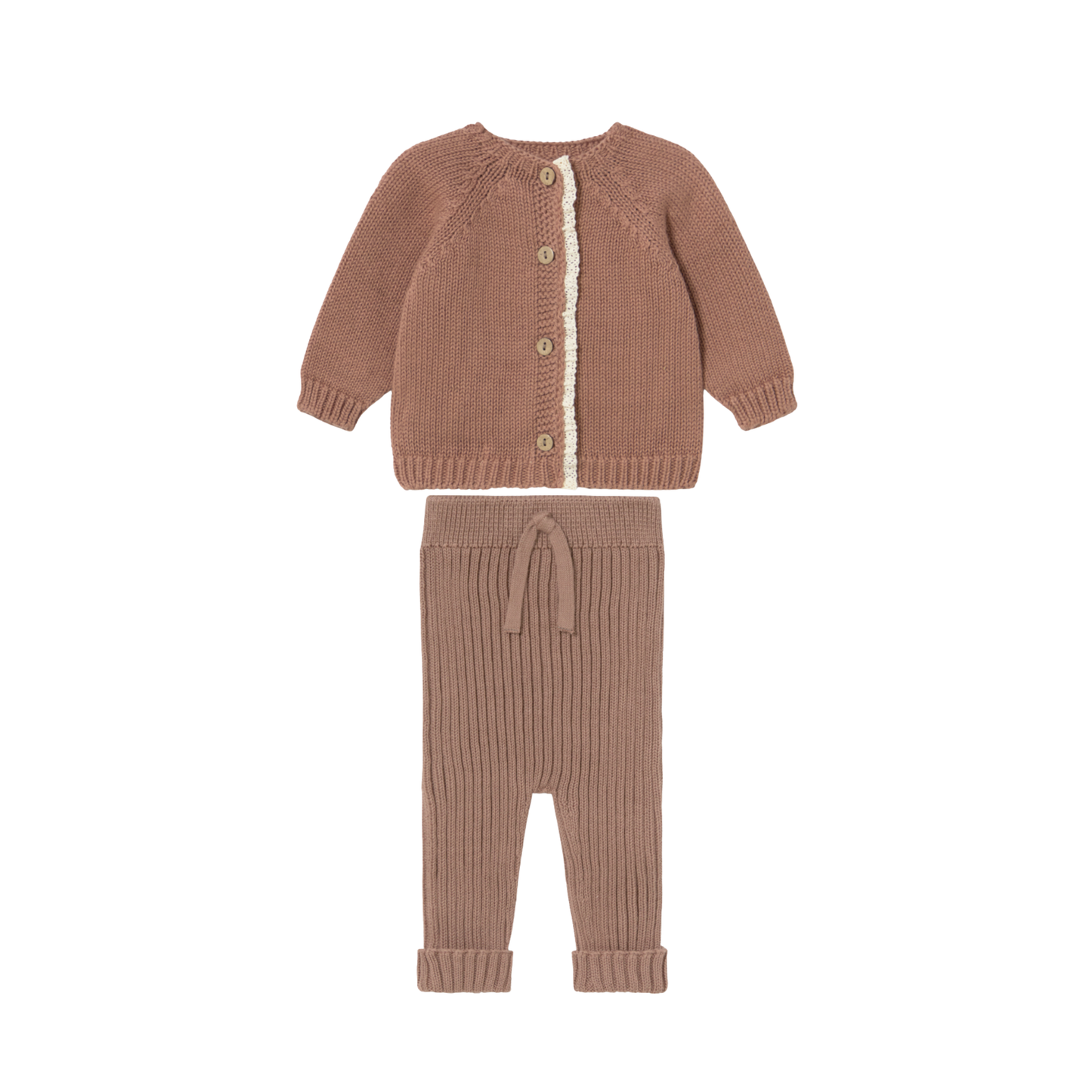 Li & Me Bloom Salma Lace Knit Pants Set