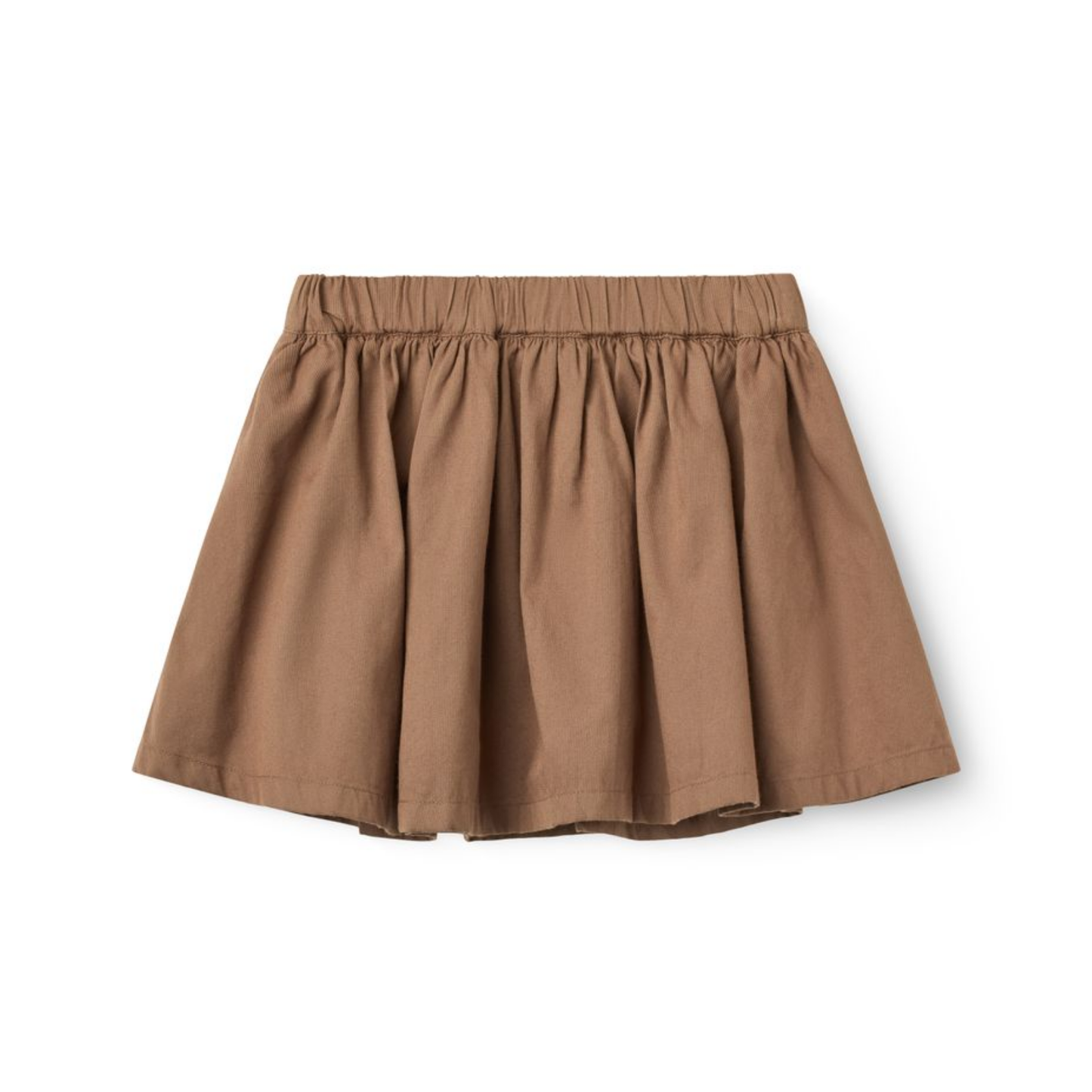 Copenhagen Colors Walnut Twill Flair Waist Skirt