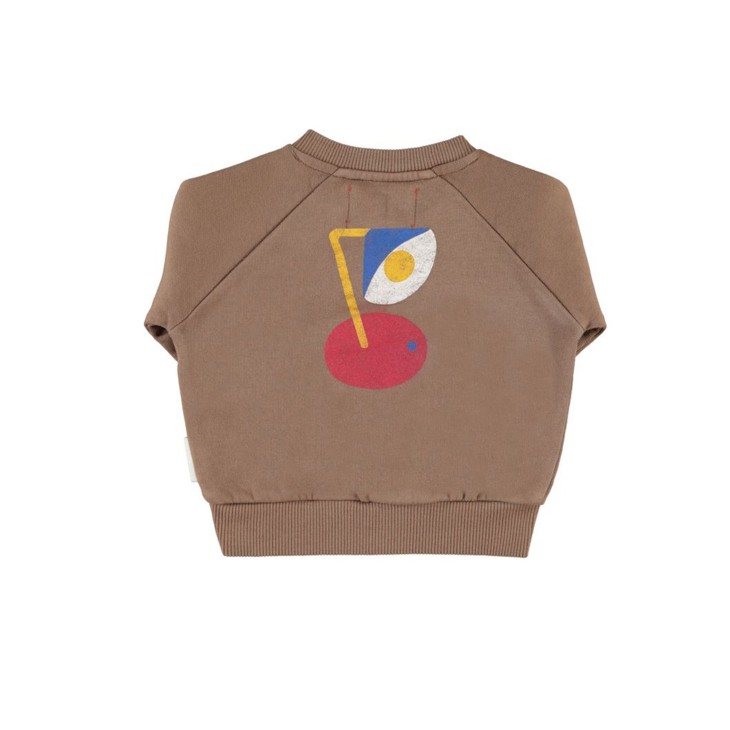 Piupiuchick Brown Infant Captain Print Sweatshirt