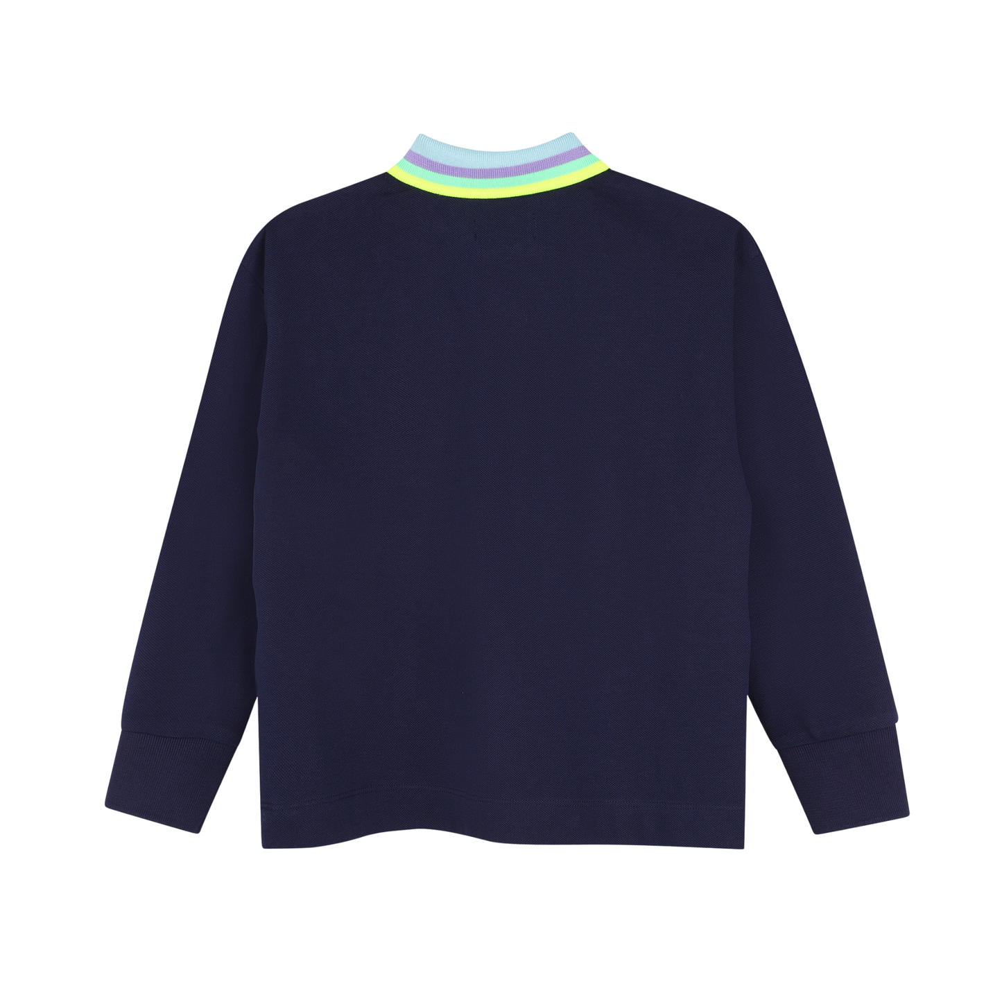 Billieblush Navy Long Sleeve Polo Shirt
