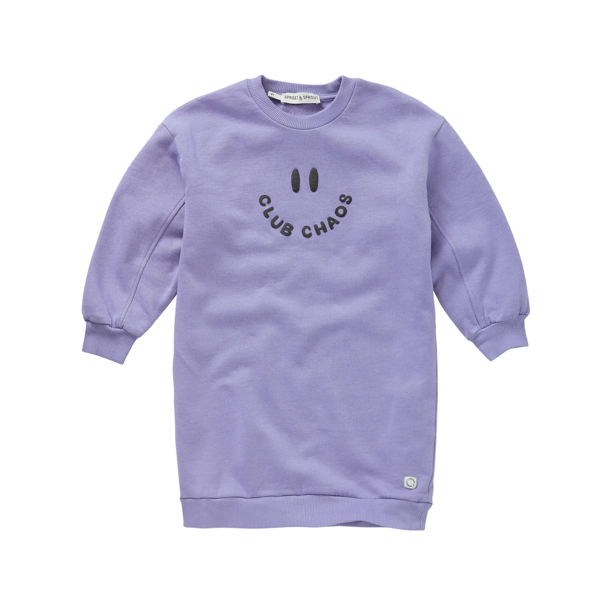 Sproet & Sprout Crayon Cloud Club Chaos Sweat Dress