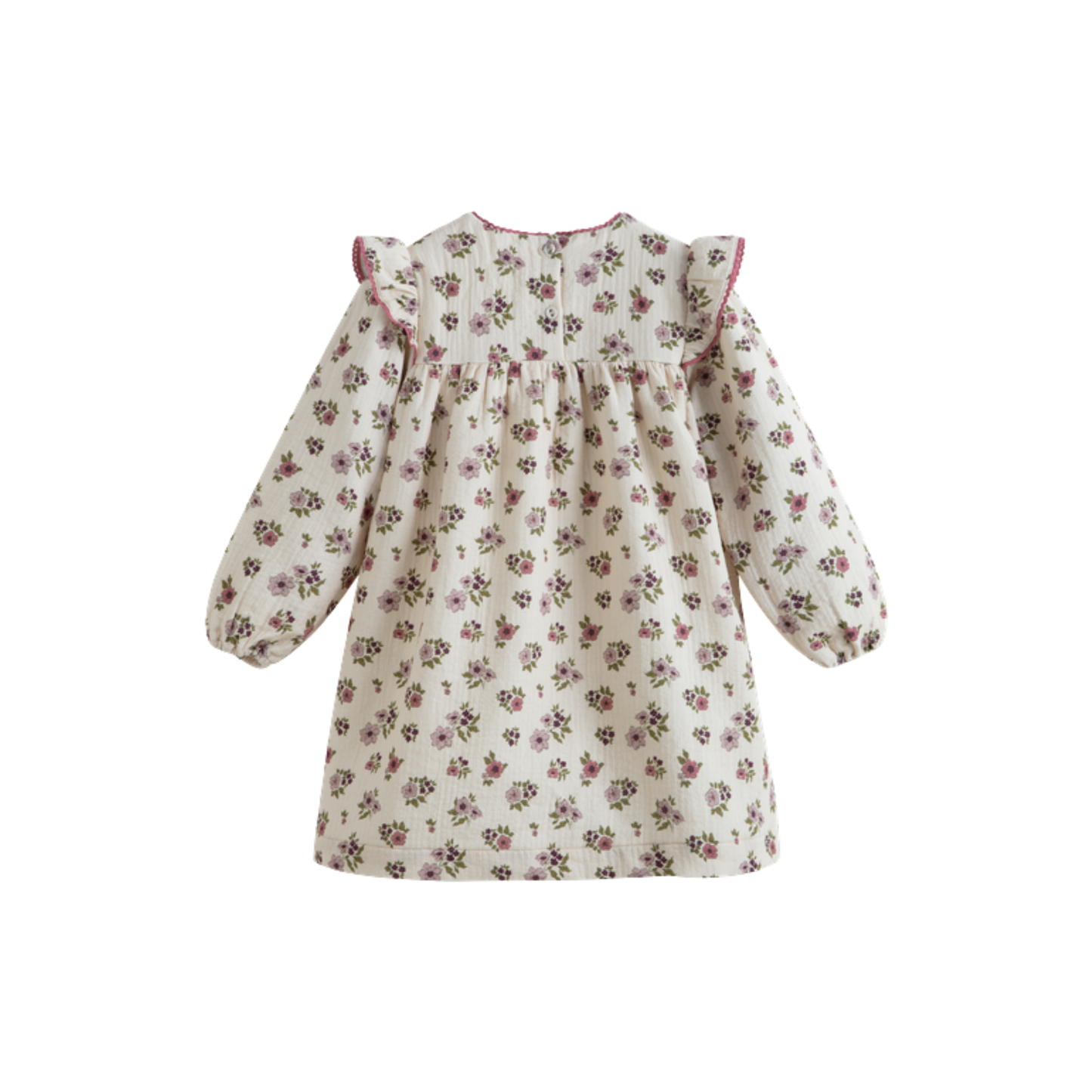 C'Era Una Volta Cream Debbie Elbow Dress