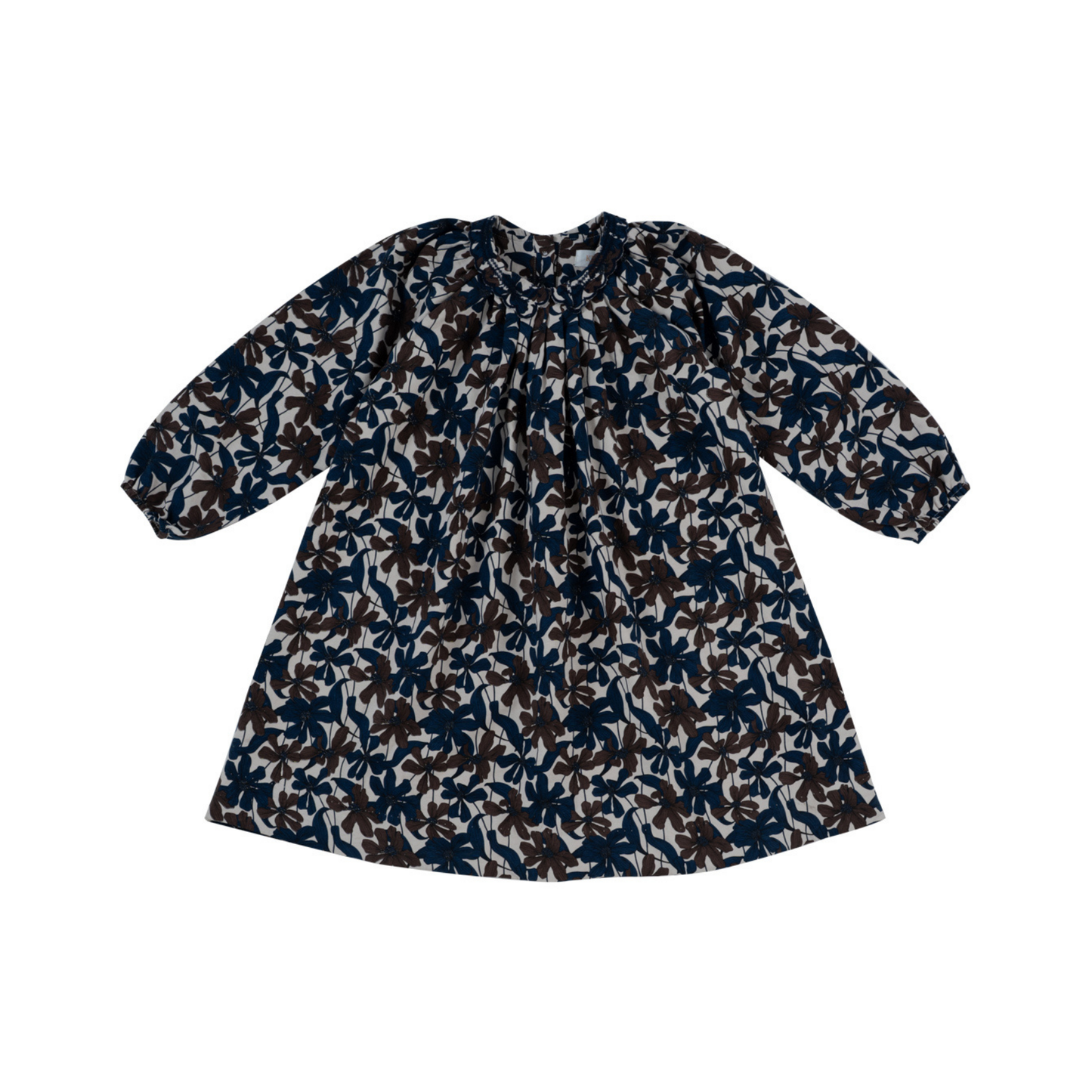 Kipp Chocolate Nola Floral Dress