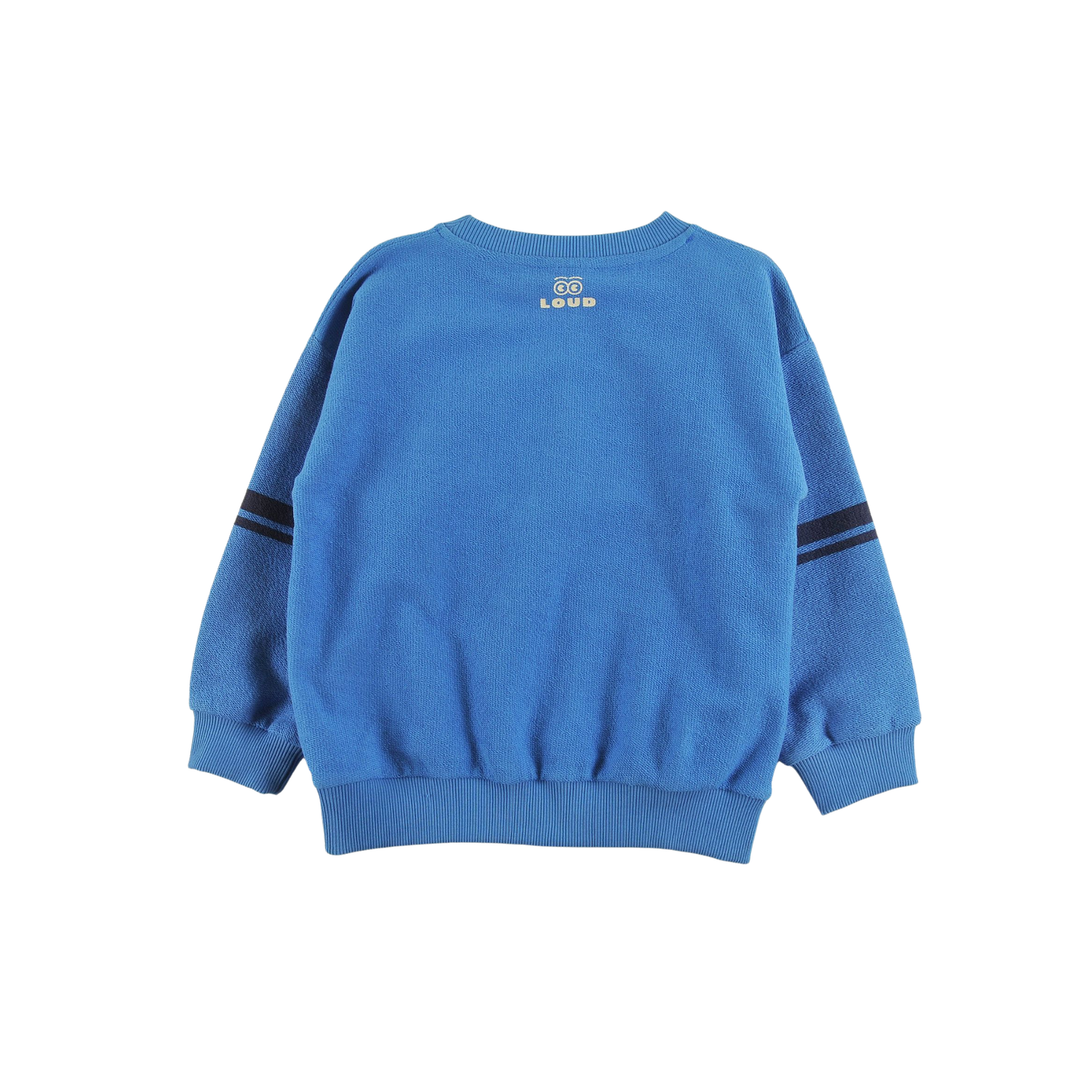 Loud Malibu Blue High Skate Print Long Sleeve Sweatshirt