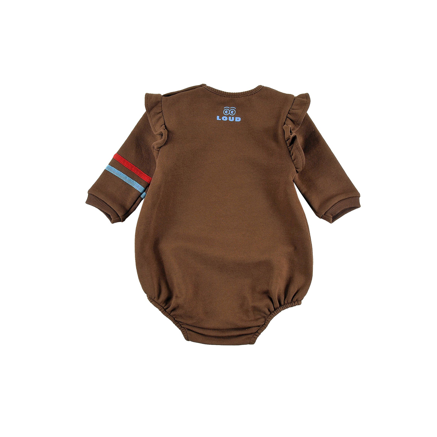 Loud Fondue Fudge Snug Mountain Long Sleeve Romper