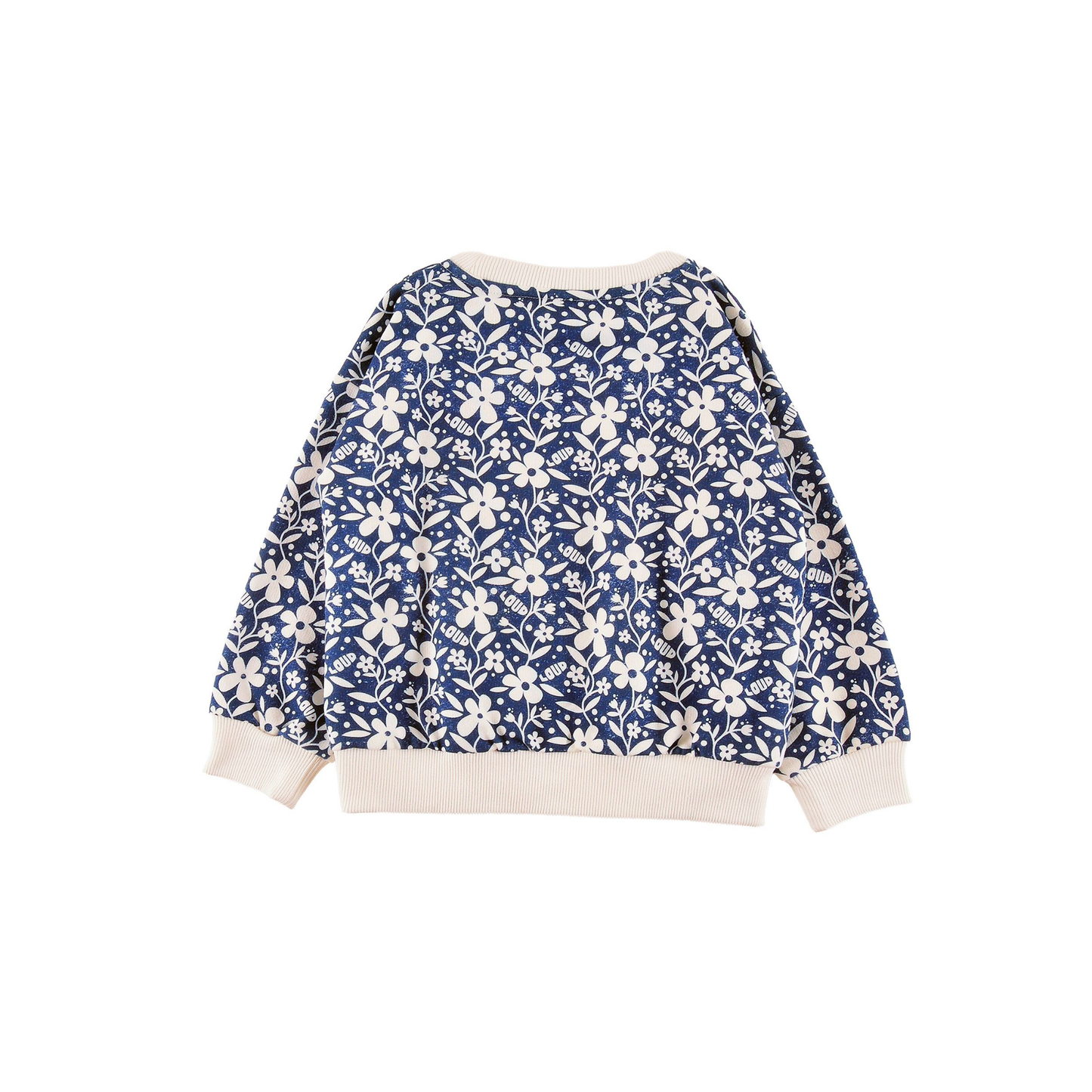 Loud Flower Aop Chalet Long Sleeve Sweatshirt