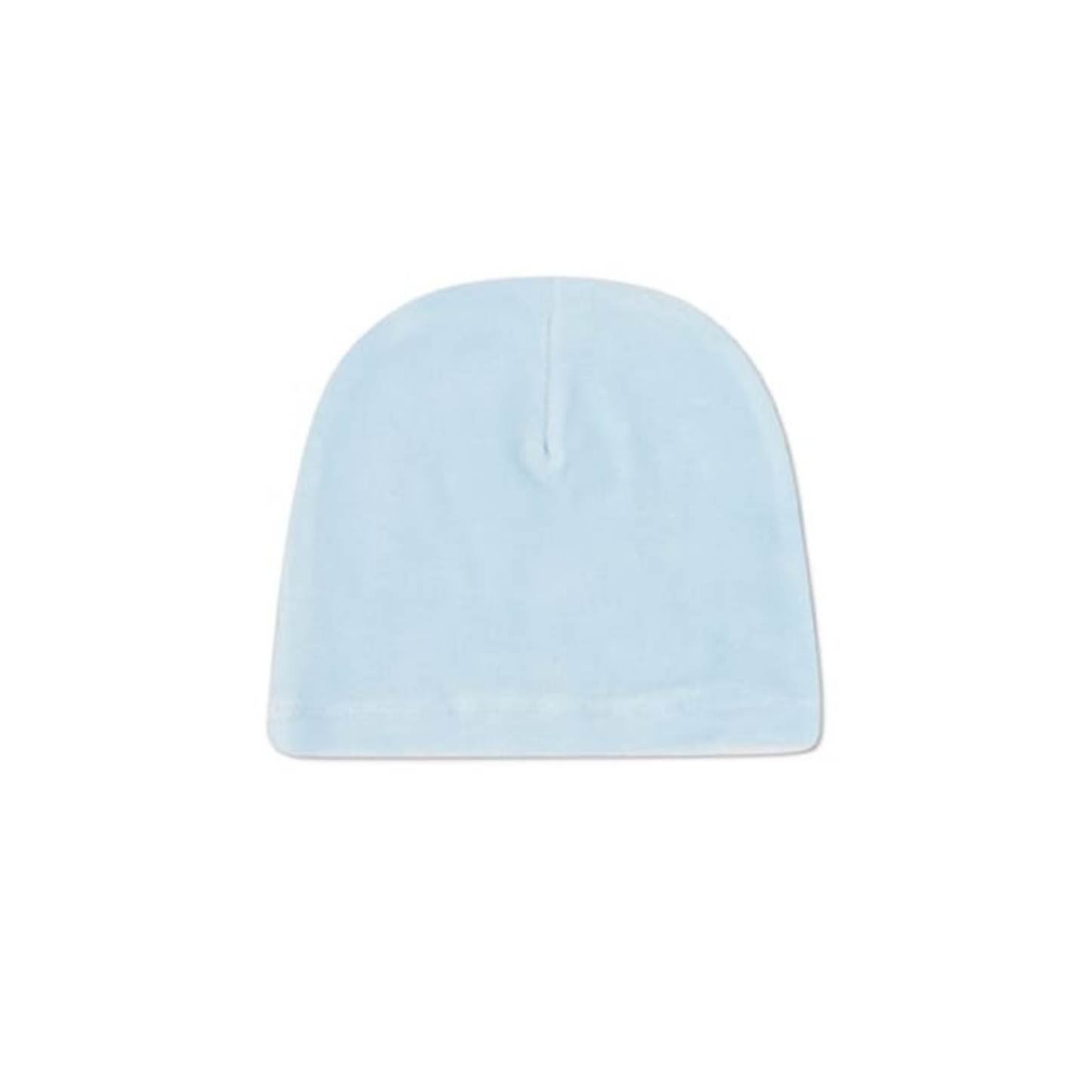 MiniMoi Baby Blue Velour Beanie