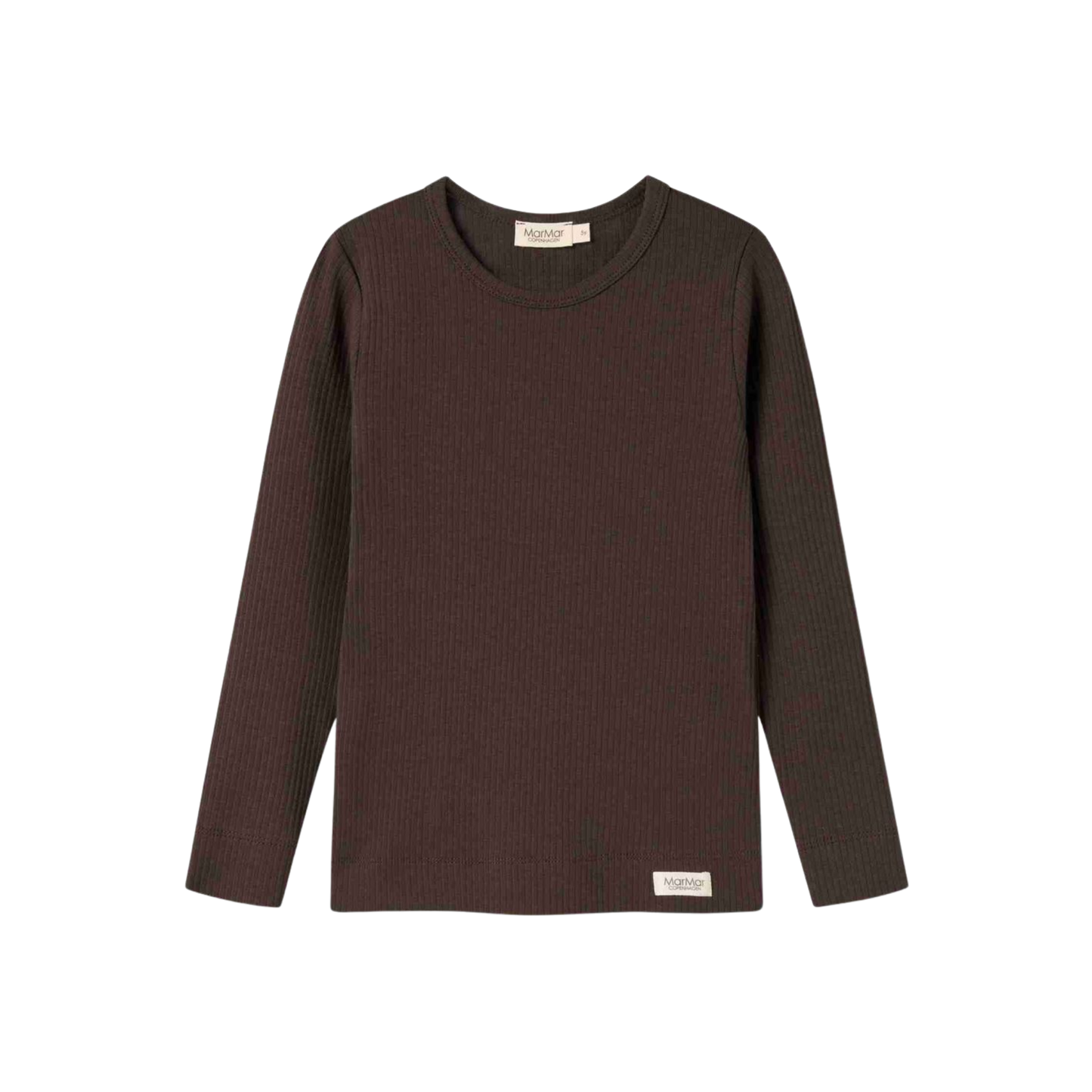 Marmar Dark Roast Plain Long Sleeve Tee