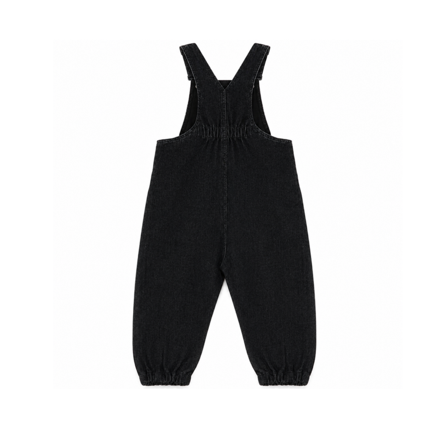 Calla Lili Black Denim Overall