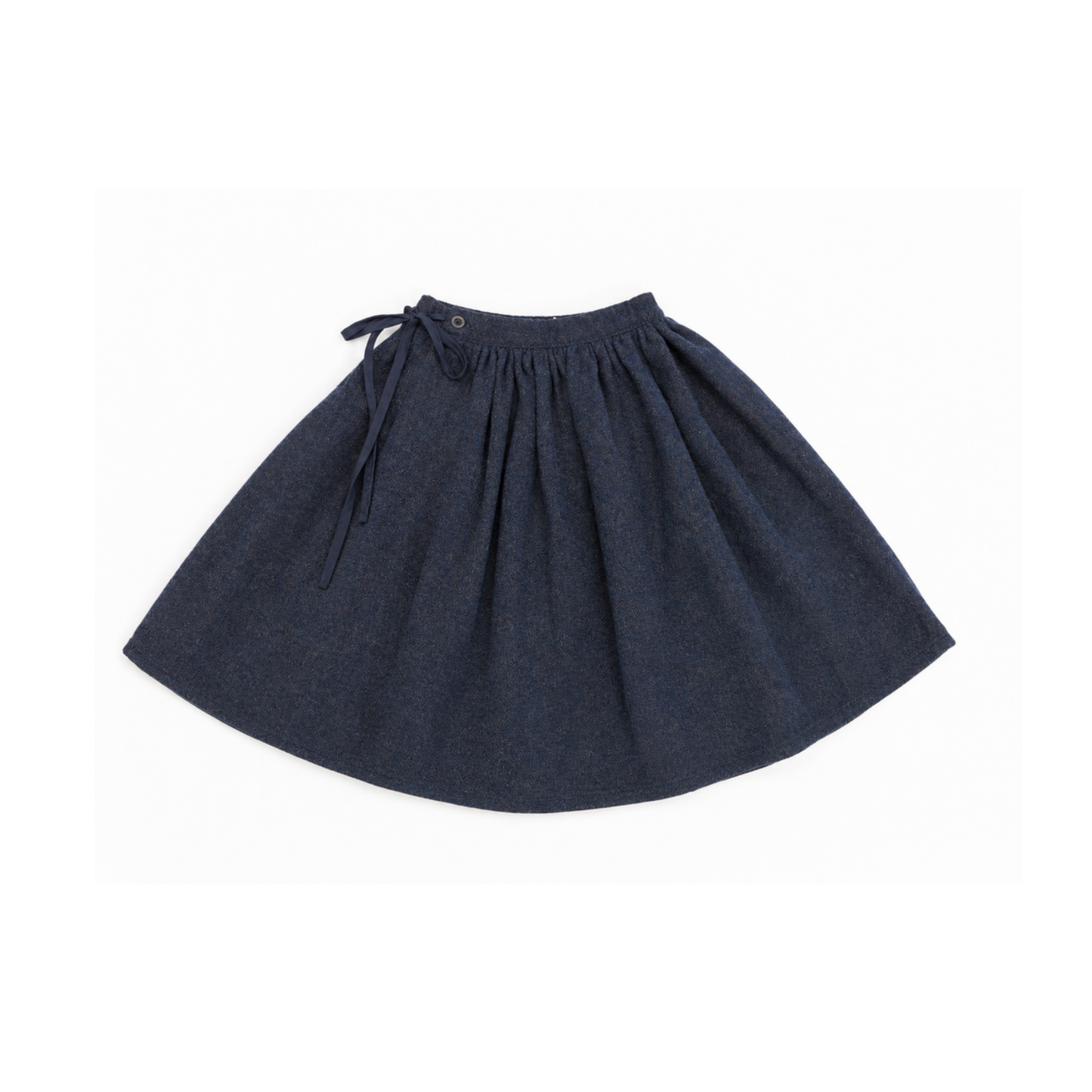 Calla Lili Blue Wrap Skirt