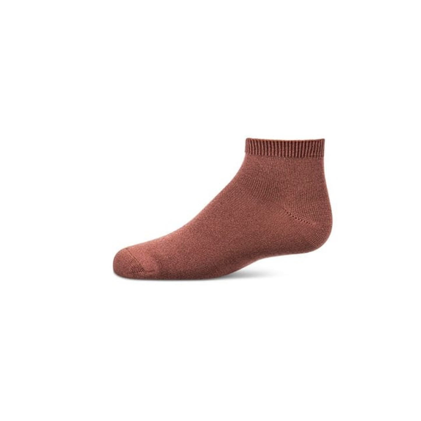 Memoi Cinnamon Kids Basic Soft Rayon from Bamboo Anklet Socks