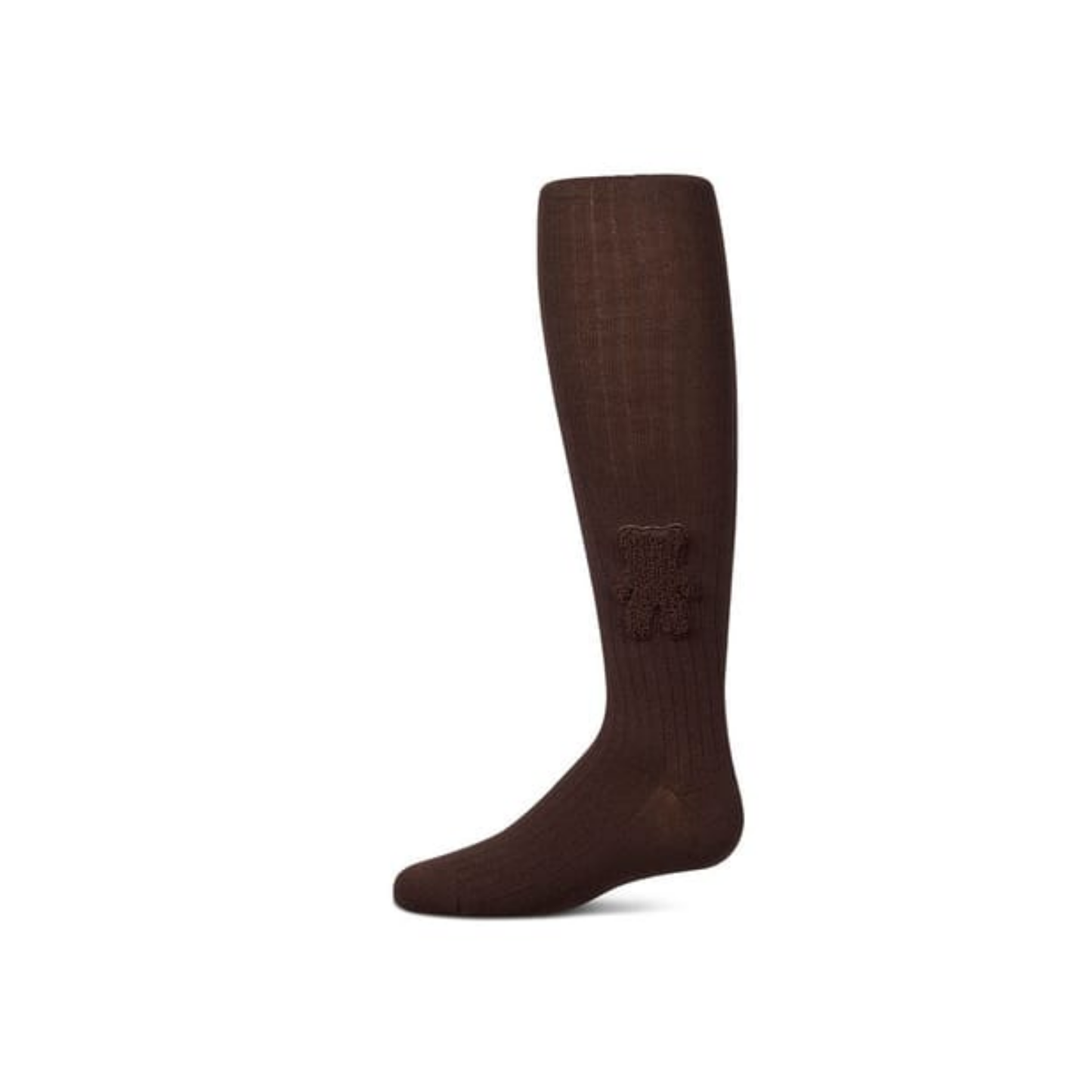 Memoi Brown Cozy Cub Cotton Tights