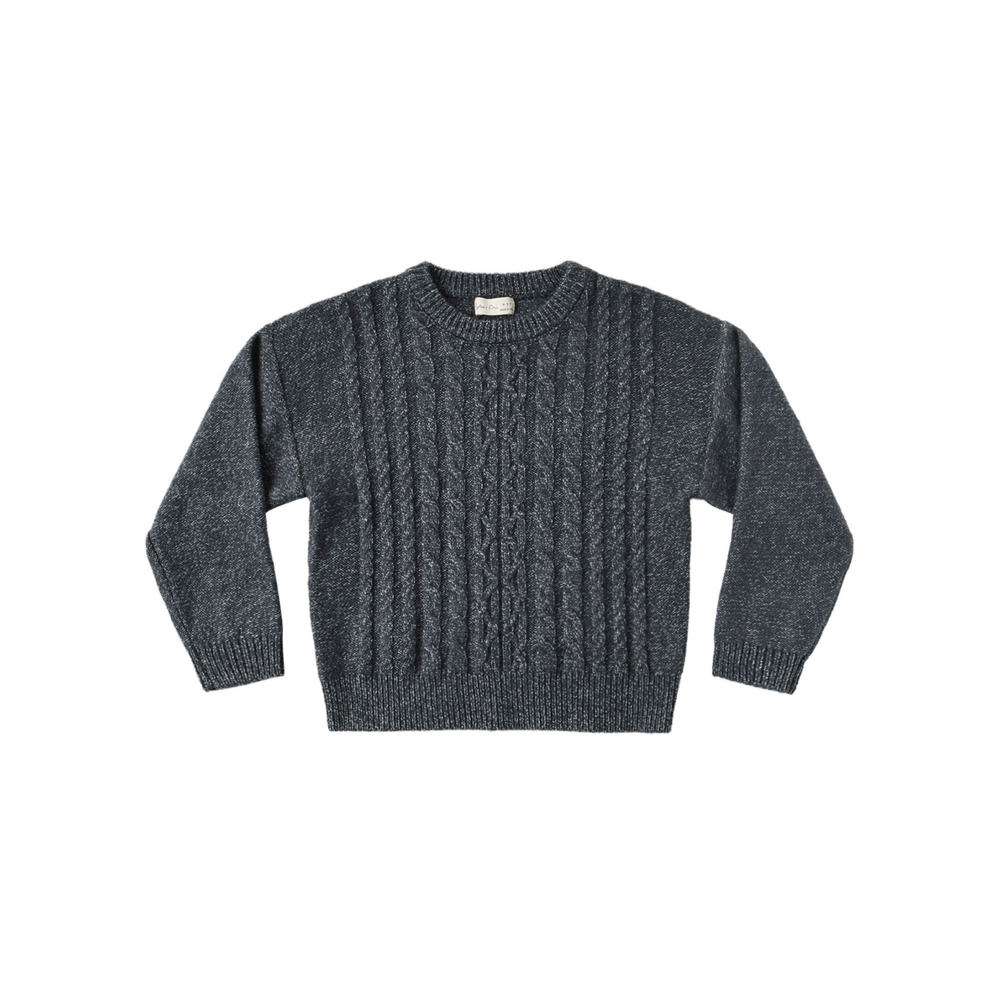 Rylee+Cru Midnight Aspen Cable Long Sleeve Sweater