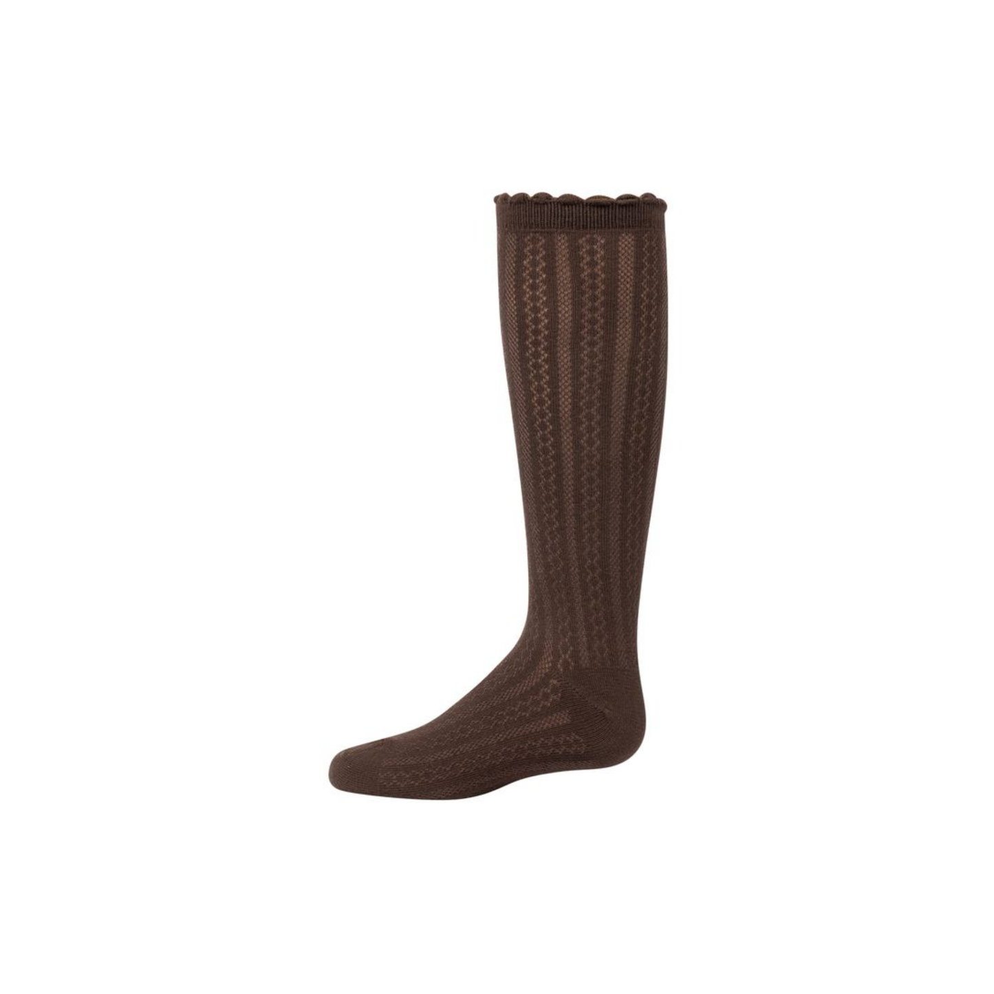 Zubii 493 Chocolate Linear Texture Knee