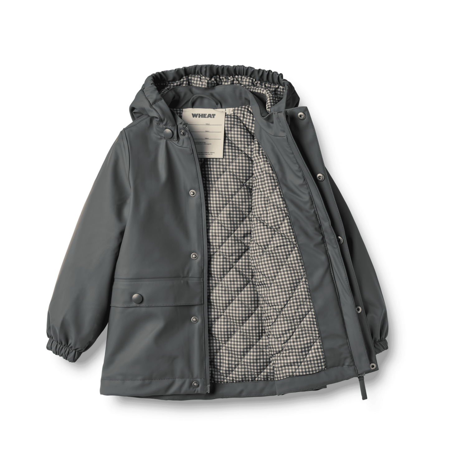 Wheat Greyblue Aju Thermo Rain Coat