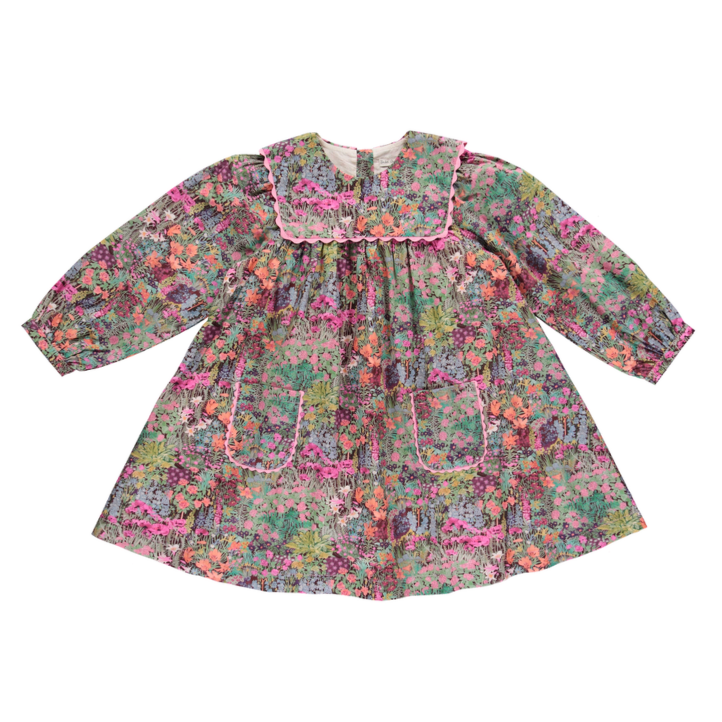 Bebe Organic Liberty Anna`s Haven Violeta Long Sleeve Dress