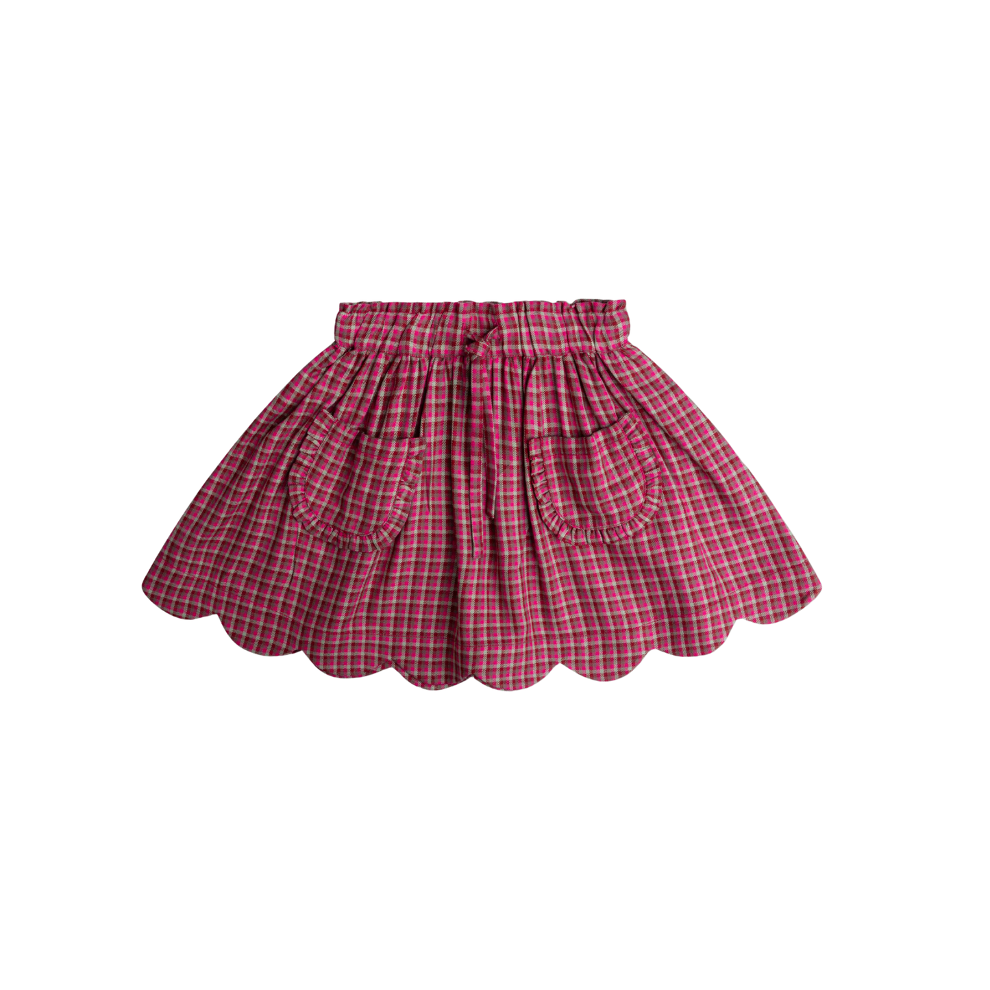 Oilily Check Amour Suite Checkered Skirt