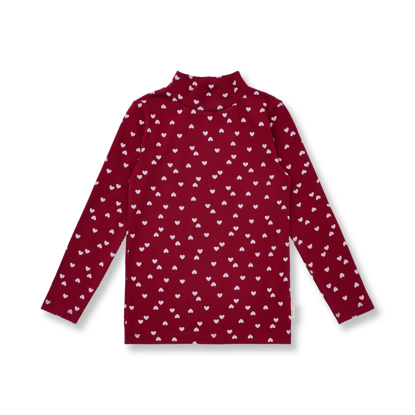 Petit Blush Hearts Turtleneck