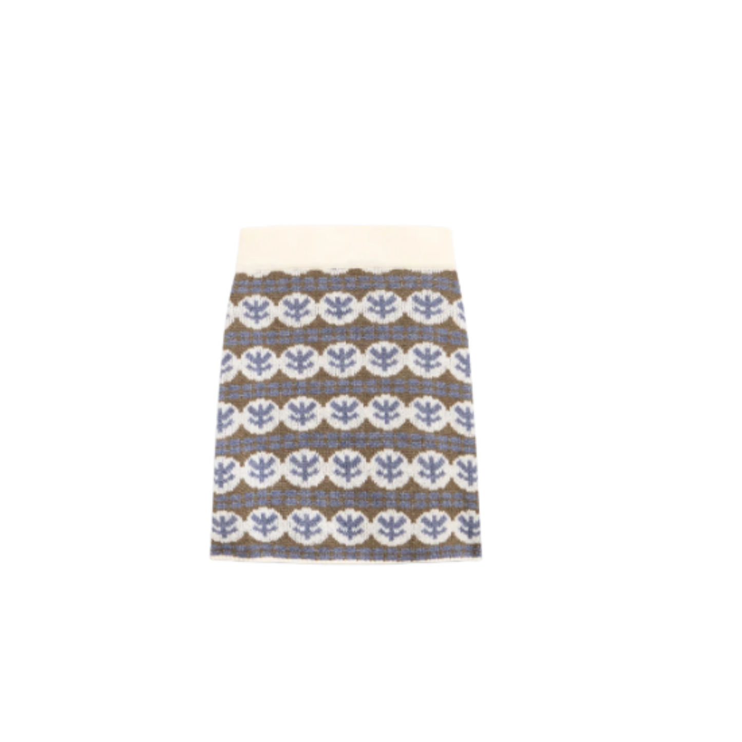Birinit Grey Julieta Knit Skirt