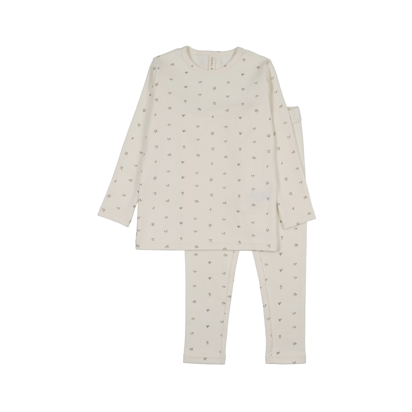 Lilette Cream/Oat Bitsy Floral Lounge Set
